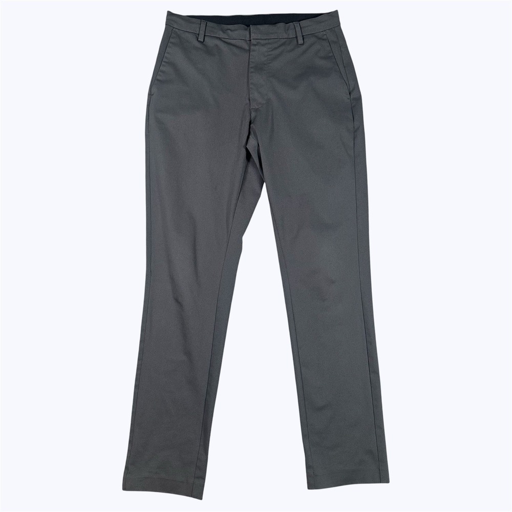 Ministry Of Supply Kinetic Jogger Pants Mens Sz 30x30 Gray Primeflex Drawstring